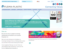 Tablet Screenshot of fleima-plastic.de